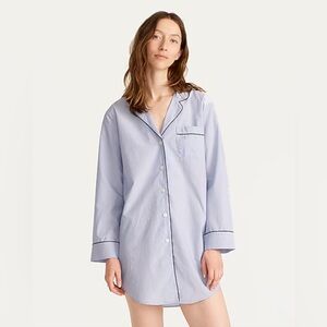 J. Crew End-on-end cotton nightshirt